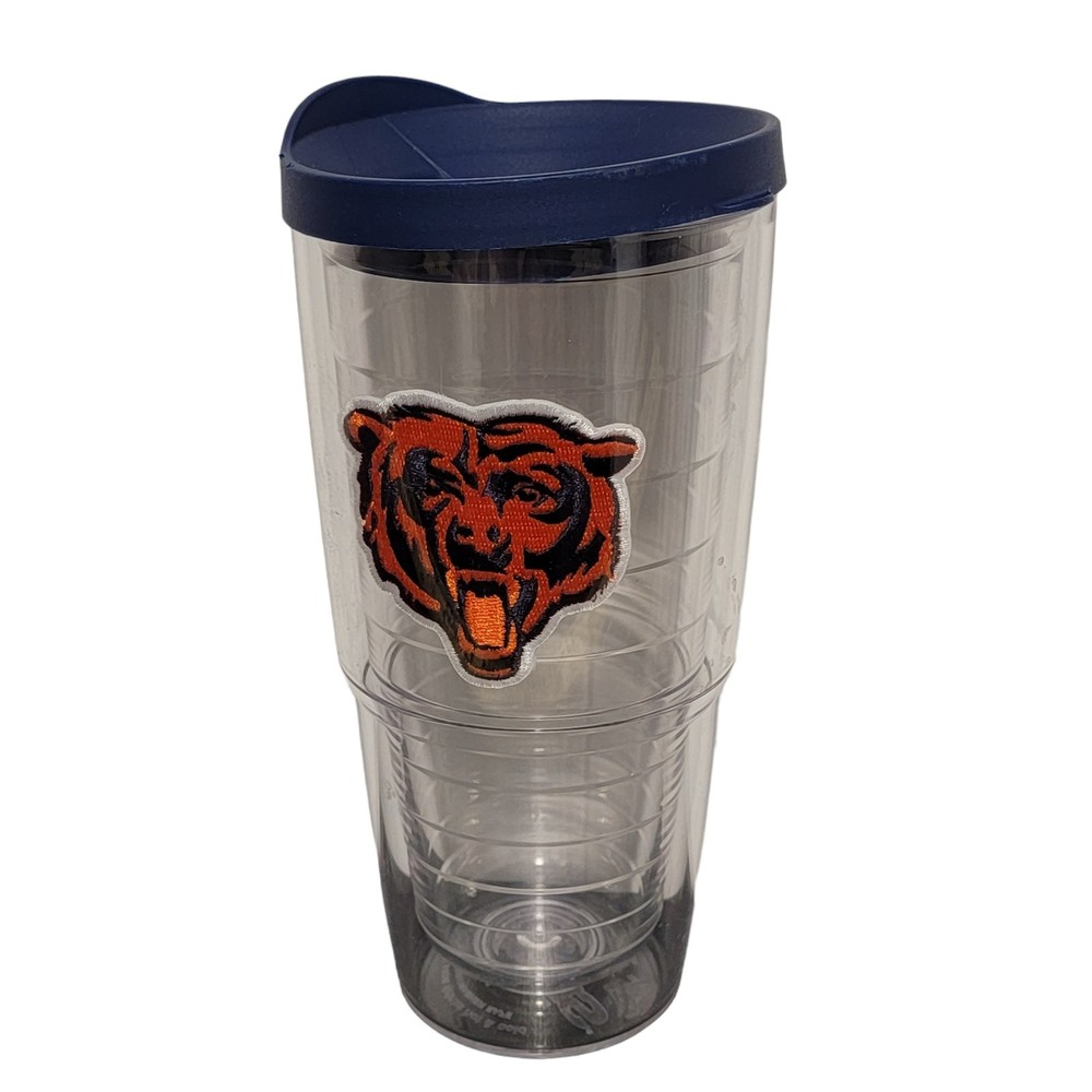 Tervis NFL Chicago Bears Double Wall Insulated Tumbler Cup Keeps Drinks Cold Hot